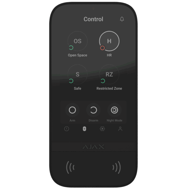 AJAX - KEYPAD TOUCHSCREEN