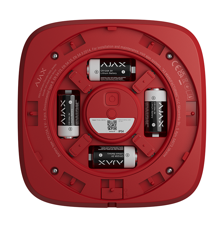 AJAX - EN54 FIREPROTECT (SOUNDER) - Image 6